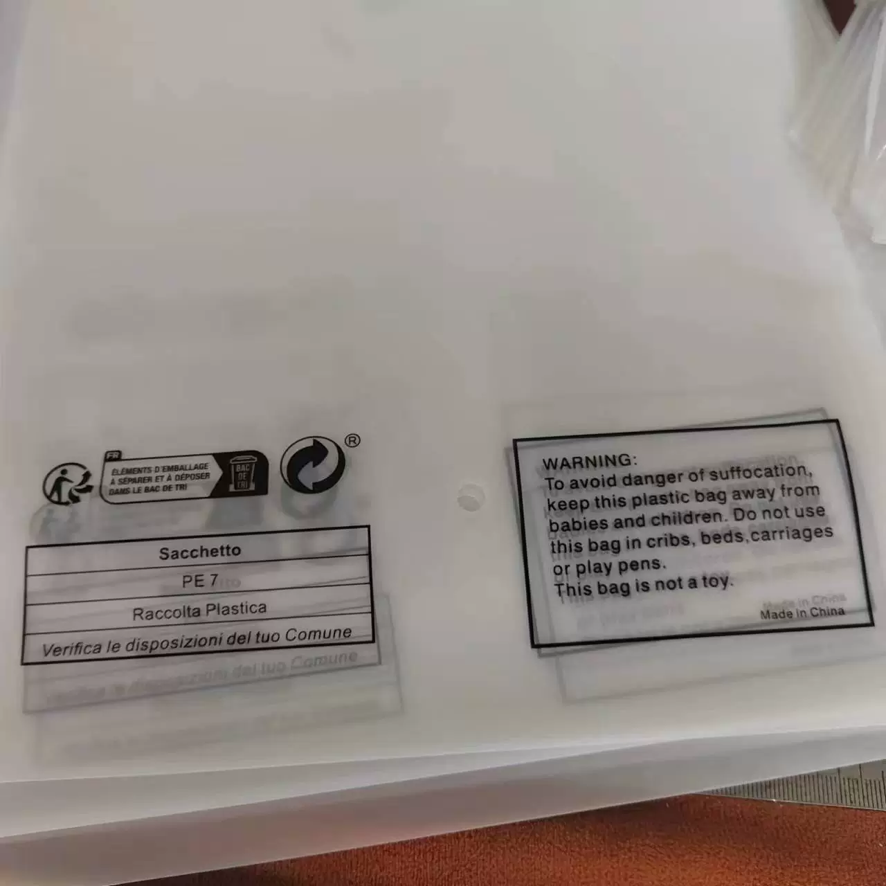 Универсальные пластиковые пакеты для трансграничной торговли, изготовленные на заказ производителем, пакеты для одежды, прозрачные матовые пакеты на молнии, пакеты для упаковки товаров Temu