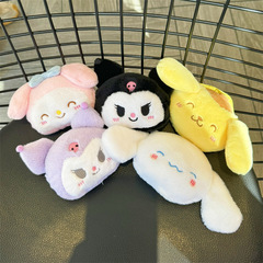 網紅三麗鷗庫洛米零錢包掛件毛絨玩偶美樂蒂玉桂狗包包掛件批發