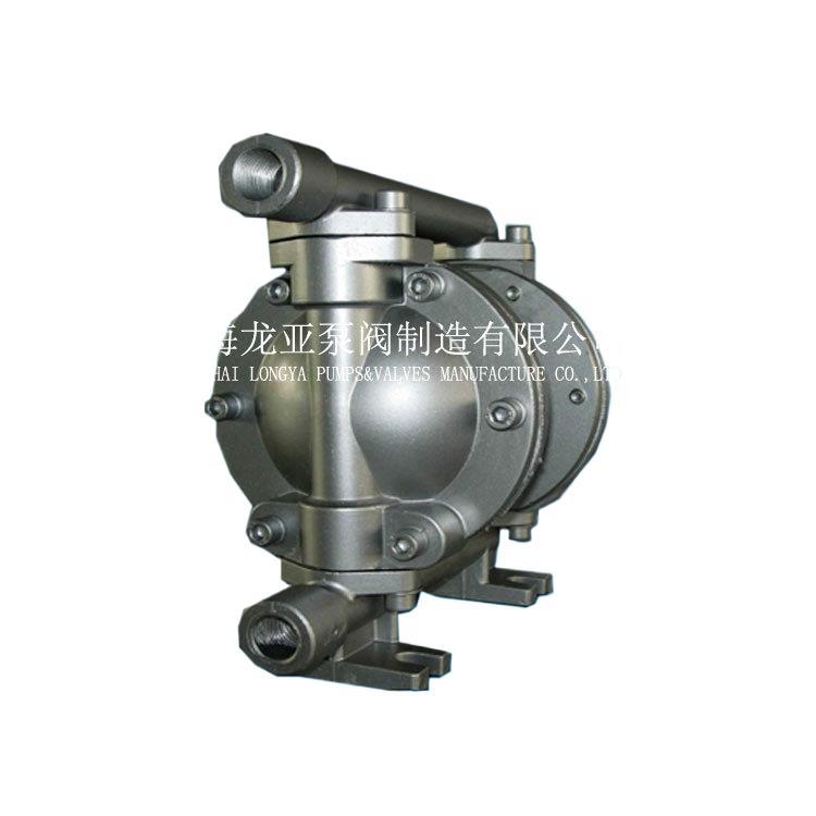 上海QBY3-15气动双隔膜泵 第3代永磁驱动隔膜泵 客户的