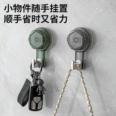 飛兔新品強力免打孔浴室門後無痕粘膠貼牆衛生間毛巾掛衣吸盤掛鈎