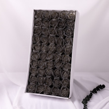 热销10万+情人节三层仿真香皂玫瑰花肥皂花头花店制作花束
