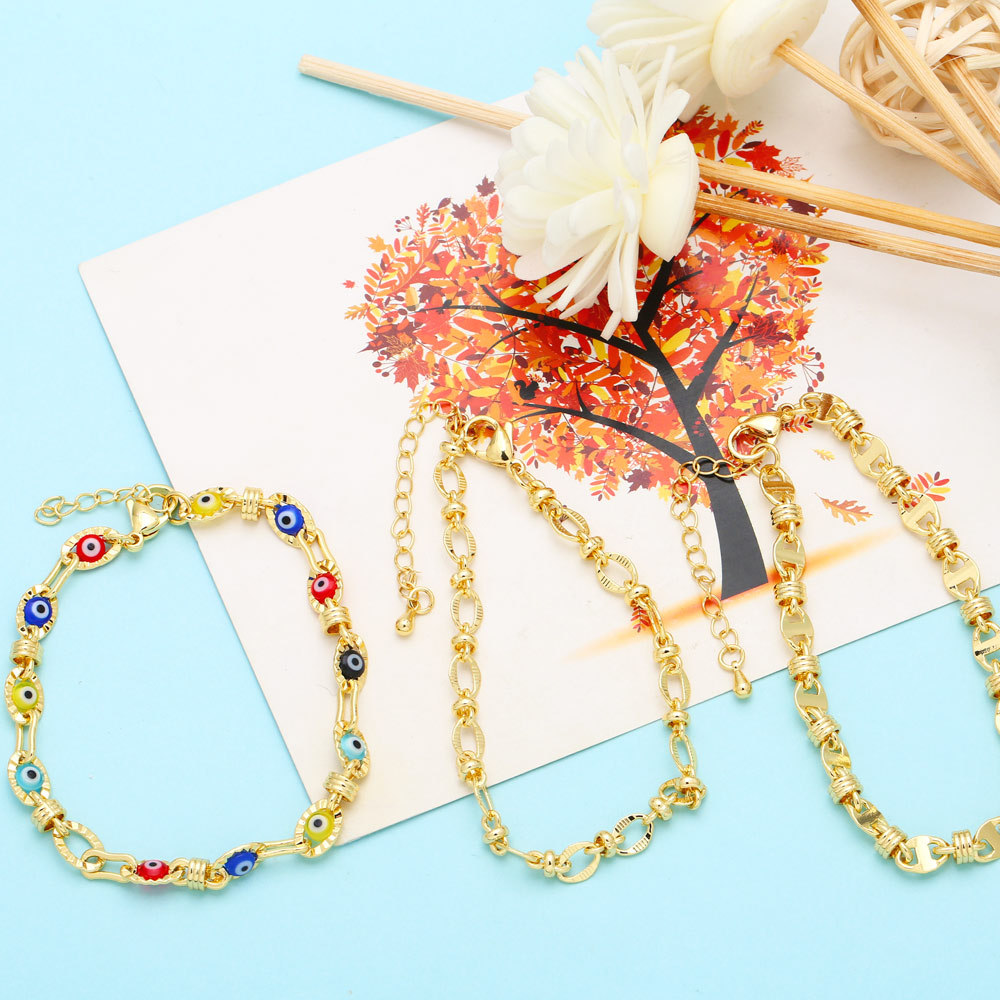 Fashion Geometric Copper Plating Bracelets 1 Piece