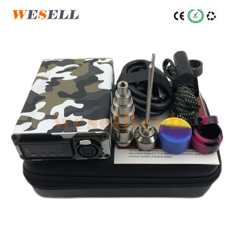 Горячий Камуфляжный ноготь для электронной коммерции, комплект для нанесения ногтей, костюм для сухого сжигания термостата, с нагревательной катушкой