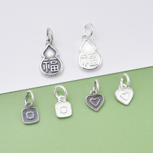 S925���y���J�������С���ĵ����������DIY�ֹ����K�����