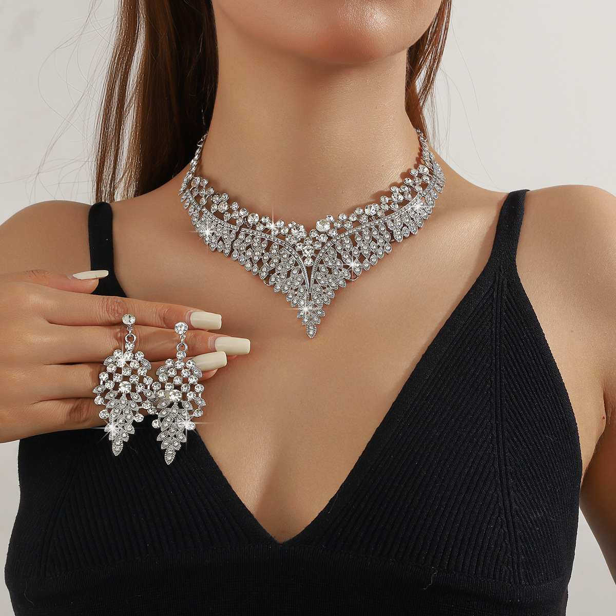 235 silver two-piece set