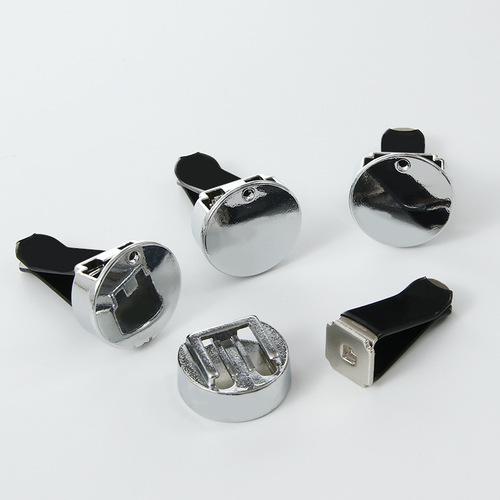 Metal card slot air outlet car perfume clip with hole car aromatherapy clip screw jewelry bracket accessories