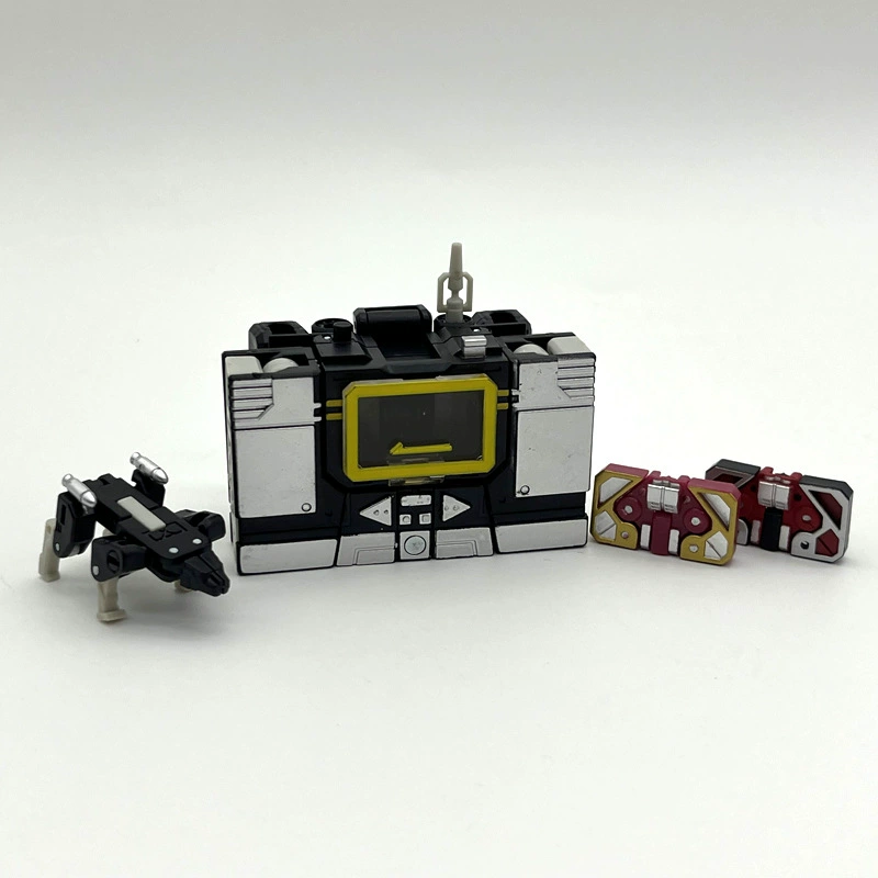 Превращающаяся игрушка Pockettoys PT04 Звуковая лента 3Tape DX9 Малые пропорции G1 Король Гонг модель ручная рукоять