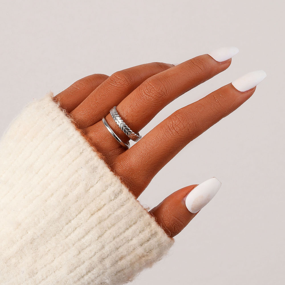 6g Weight Open Ring Classification Adjustable Ring Size 1 Piece Quantity Daily Occasion Stainless Steel Material Star, Heart Shape Pattern Women'S Gender Plating Design Simple Style Style Simple Style Star Heart Shape Stainless Steel Plating Open Ring 1 Piece 65