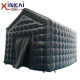 LED Inflatable Nightclub Party Tent Large Black Inflatable Wedding Tent Outdoor Activities Mobile Portable