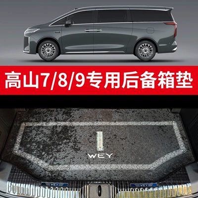 Second-Row Carpets, Waterproof and Non-Slip, Universal Foot Pad - special-trunk-mat-black