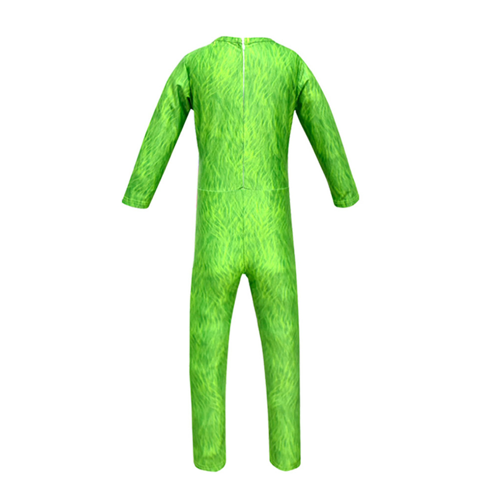 Halloween cosplay TheGrinch mono para niños disfraz Grinch tendencia