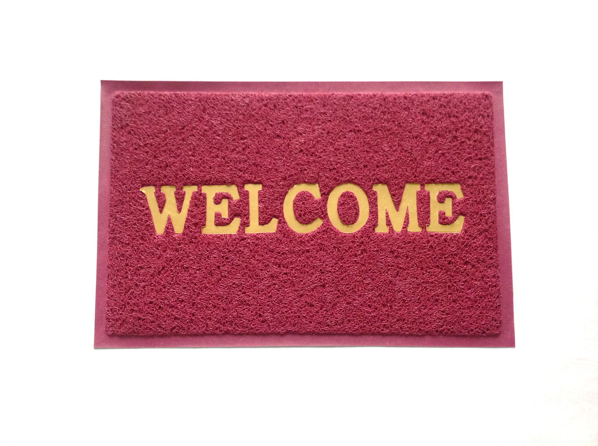 Ventas directas de fábrica Bienvenido a puerta Mat coche pie Mat puerta mat