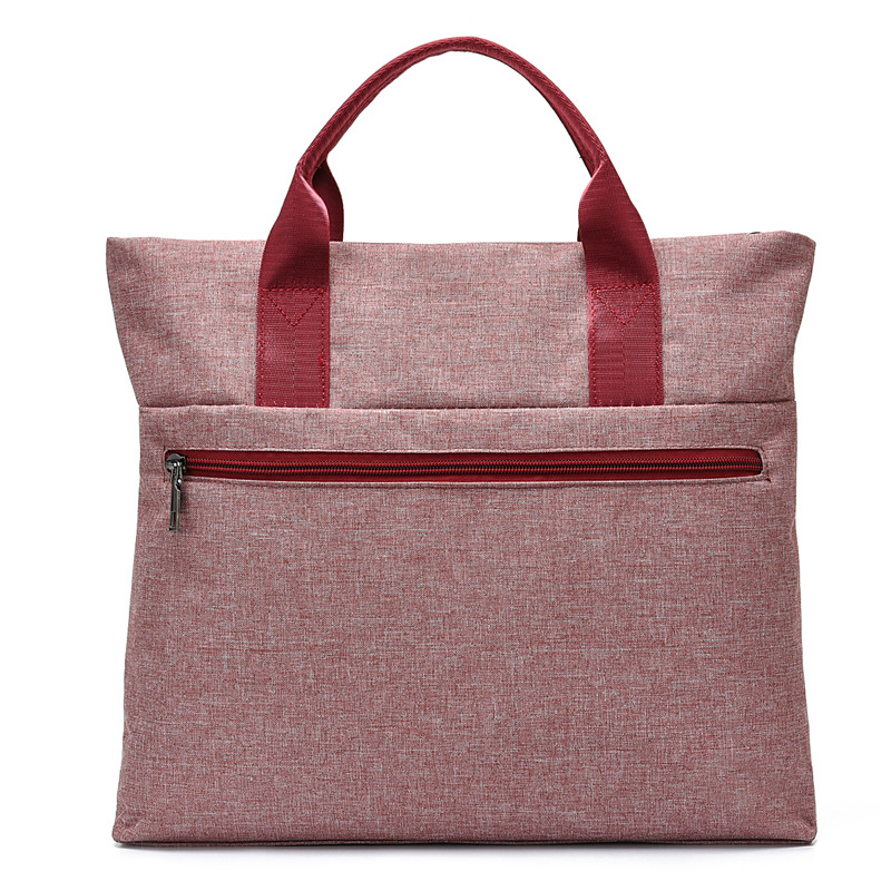 2020 nueva bolsa de archivo portátil de negocios Bolsa de archivo Bolsa de conferencia de documentos oficiales para hombres y mujeres bolsa de computadora de moda casual