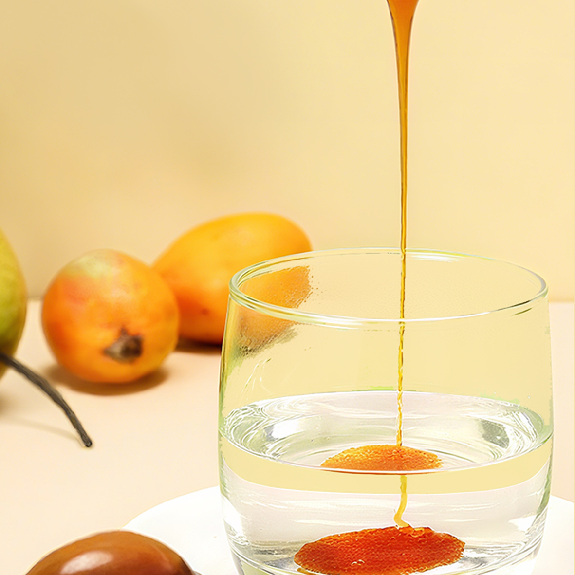 Pear Paste with Loquat and Monk Fruit 105g Portable Spoon Pack Autumn Pear Syrup specifications