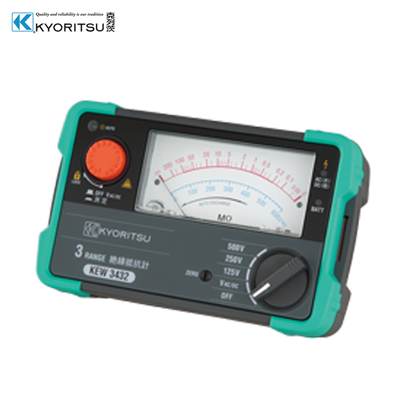 日本共立/克列茨（KYORITSU）KEW3432绝缘电阻测试仪 500V