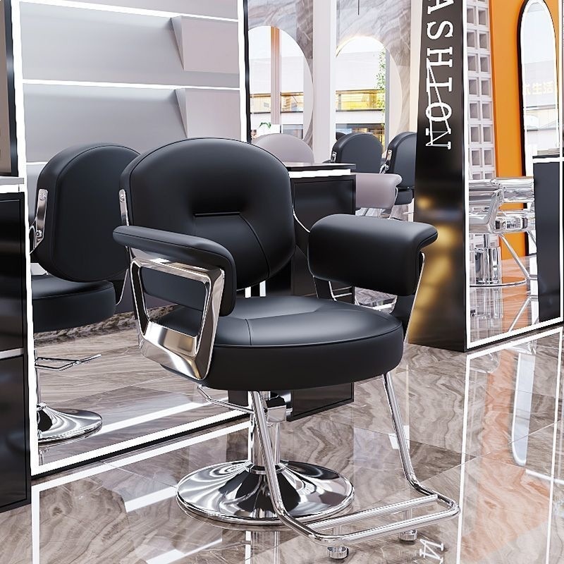 Barbería en línea silla de peluquería 26 sillas salón de peluquería especial barbería de moda nueva silla de corte de cabello de alta gama