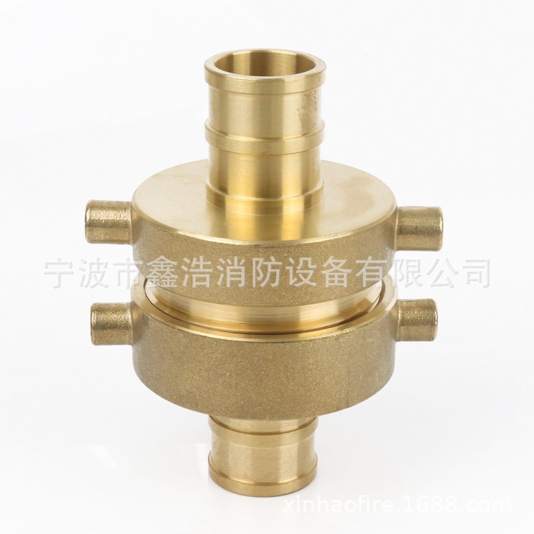 PINLUG 黄铜水带接扣 美式消火栓接扣 铜接扣 ANSI美式水带接口