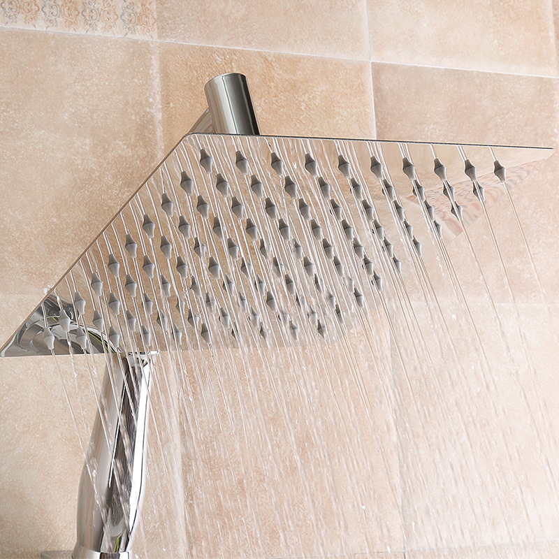 201 stainless steel shower head, overhead spray, pressurized bathroom shower head, shower set, household shower head undefined