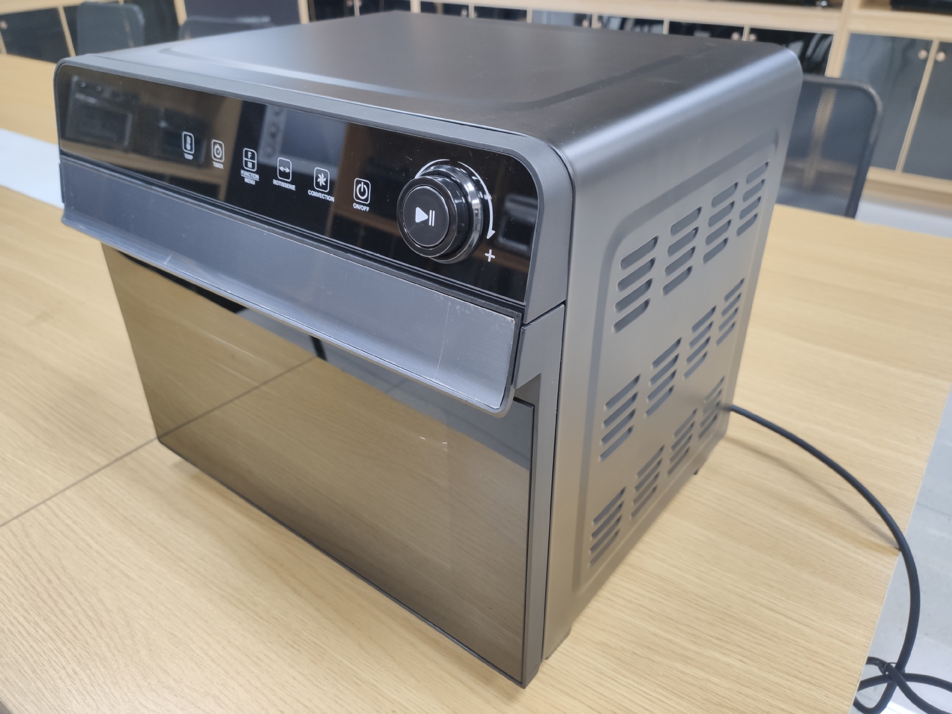 25L pantalla electrónica freidora de aire AirFryer fábrica personalizada piezas a granel horno eléctrico multifuncional image 3