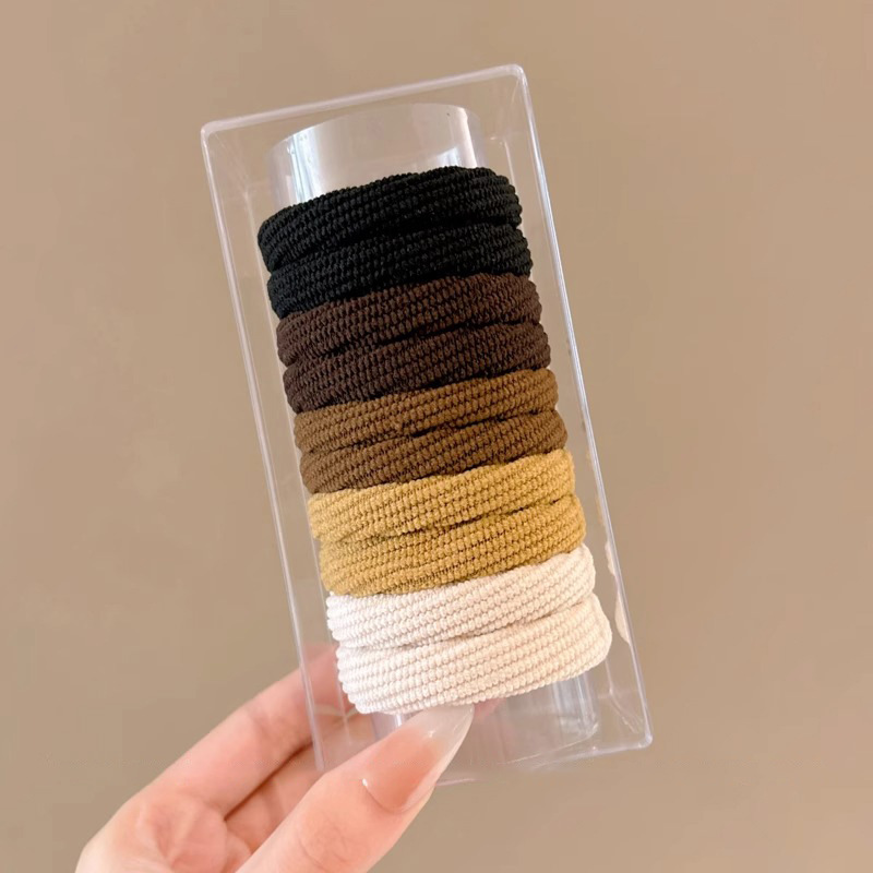 Cabeza de cola de caballo alta cuerda de cabello de mujer red red 2025 nuevo anillo de cabello de cabello de alta elasticidad duradero para adultos