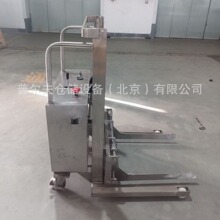 非标304不锈钢轻型手动半电动堆高车液压叉车搬运车装卸车升高车