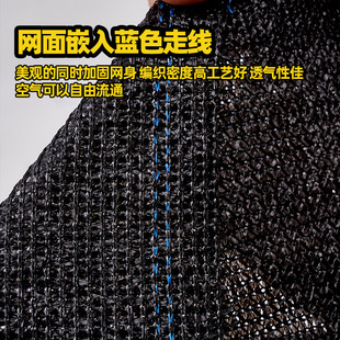 Rolled shade net black construction site cover net agricultural greenhouse encryption thick shade heat insulation cloth