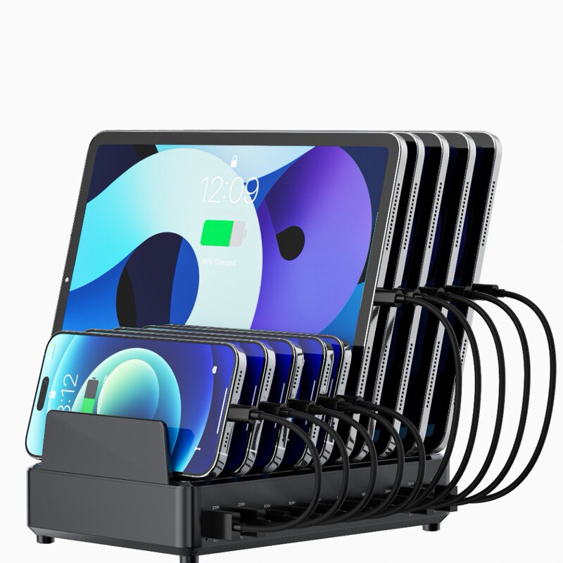 Multi-Port Desktop Charger 240W Charging Station Pd Charger Fast Charging Multi-Port USB Charger Tablet Charging Stand Multi-Port Desktop Charger 240W Charging Station Pd Charger Fast Charging Multi-Port USB Charger Tablet Charging Stand