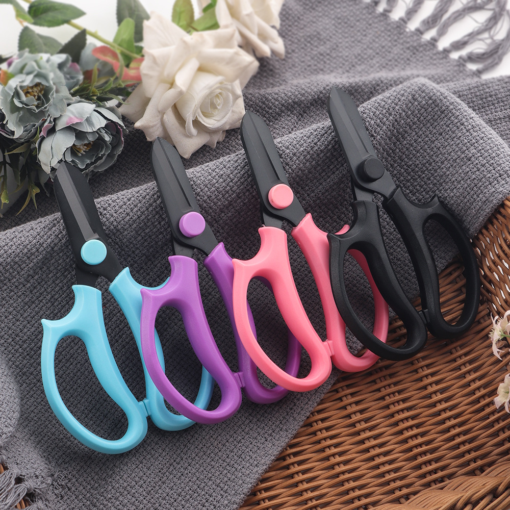 厂家现货不锈钢黑刃花艺剪园艺玫瑰插花修枝剪园林盆栽专用剪刀