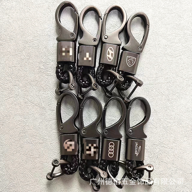 Toyota Special Keychain with Laser-Engraved Logo, Car Key Ring, Men's Business Anti-Lost Keychain, Gift Wholesale