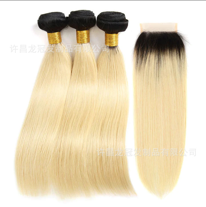 Real Human Hair 613 # Blonde European and American Style Straight Hair Extensions Are Hot-Selling Cross-Border Products. Real Human Hair 613 # Blonde European and American Style Straight Hair Extensions Are Hot-Selling Cross-Border Products.