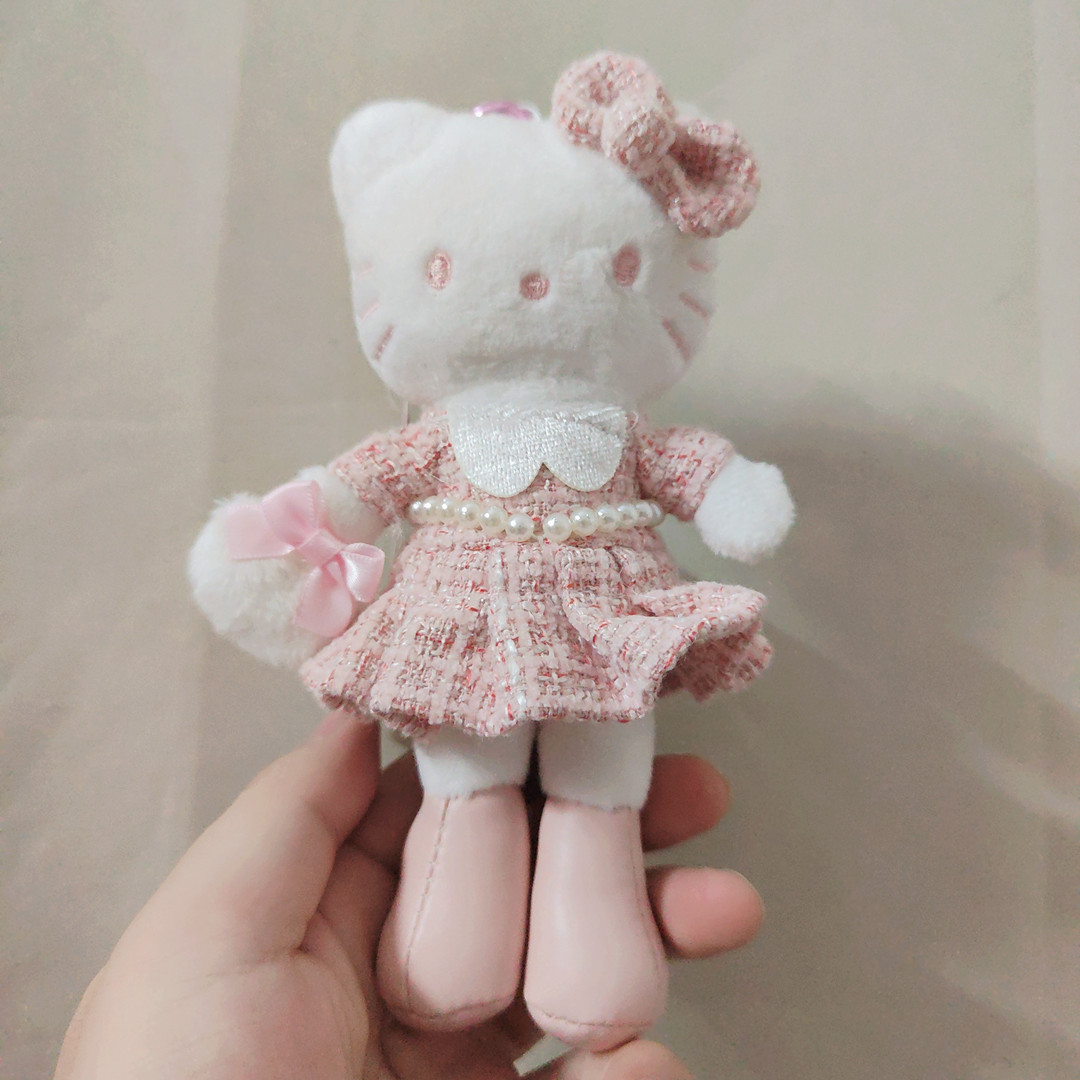 三里偶少女心長脚ユニコーン人魚貴婦人天使猫ぬいぐるみキーホルダー