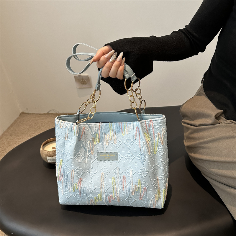 Xinzhong casual bandolera bolso 2024 nuevo bolso de lona estilo antiguo bolso de viaje todo-fósforo bolso de alta capacidad bolso de mujer