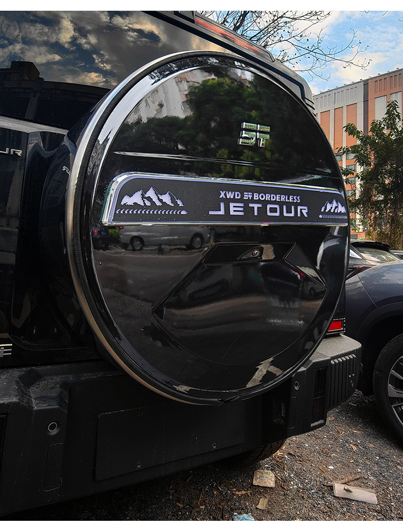 Special Jet Traveler 8AT Full Size Spare Tire Cover Traveler Spare Tire Small Schoolbag Upgraded and Modified Spare Tire Shell