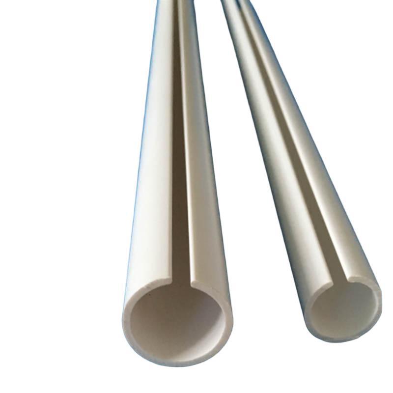 C型管FTTH室内布线耗材PVC开口管外径20C型管塑料穿线管便于施工