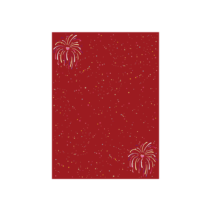 Huaxi papel de fuegos artificiales papel de embalaje de flores de alto nivel de color papel de forma rígida creativo material de envoltura de flores