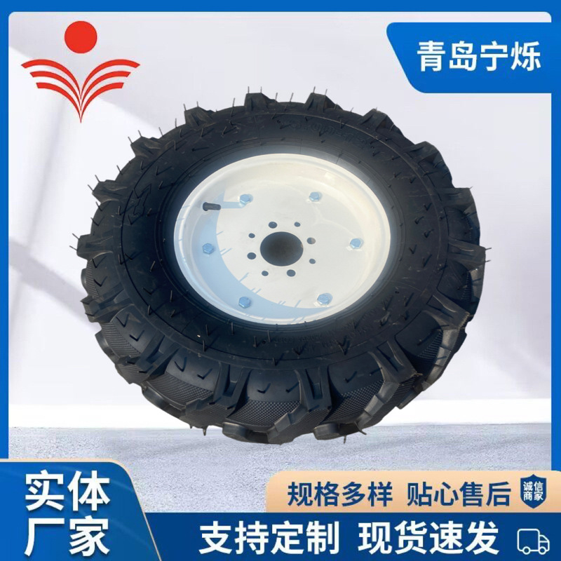 批发600-12微耕机轮打气轮 人字拖拉机微耕机三轮车充气轮胎外胎