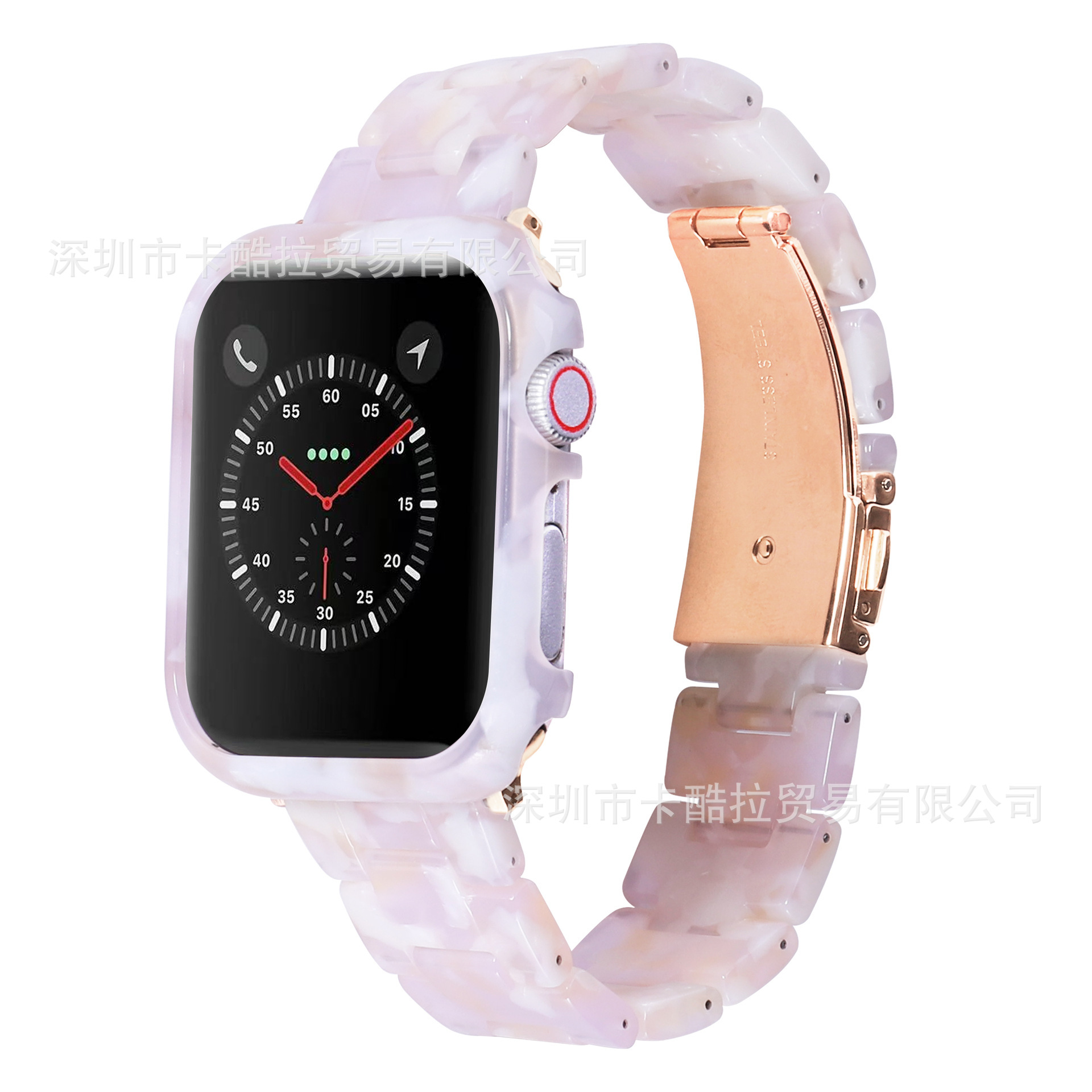 핑크 플라워 벨트 + 쉘 세트