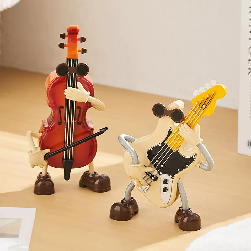 Music box, violin, table guitar, Birthday gift