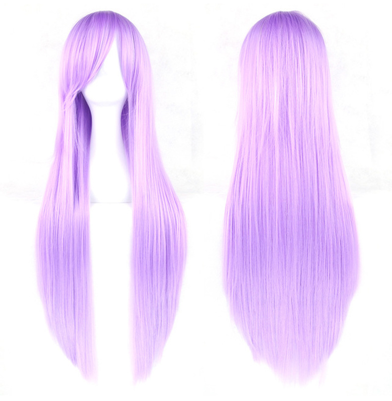 80 pelo recto Taro púrpura