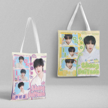 张桂源帆布袋 长39CM宽36CM TF家族四代帆布包手提袋礼品袋大容量