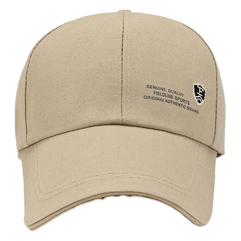 Hat men's and women's extended brim cap wholesale spring summer autumn leisure sports baseball cap fishing sunshade sunscreen cap