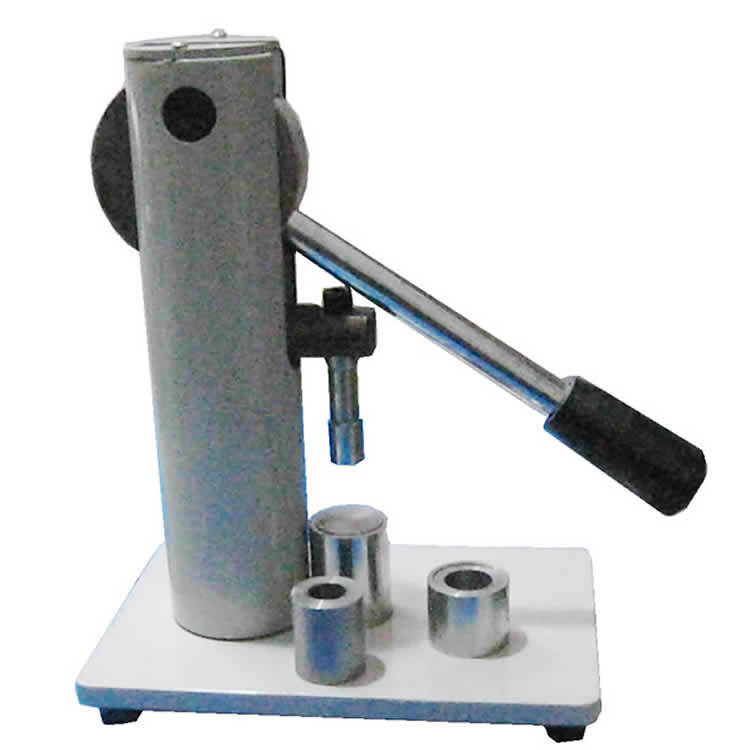 量热仪杠杆式压饼机 苯甲酸压片器 螺旋式粉末压机 千斤顶液压