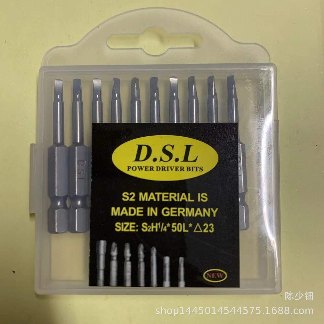 Fuente fabricante DSL Alemania S2 acero de una sola cabeza de forma especial endurecido lote cabeza triángulo cuadrado en forma de U en forma de Y