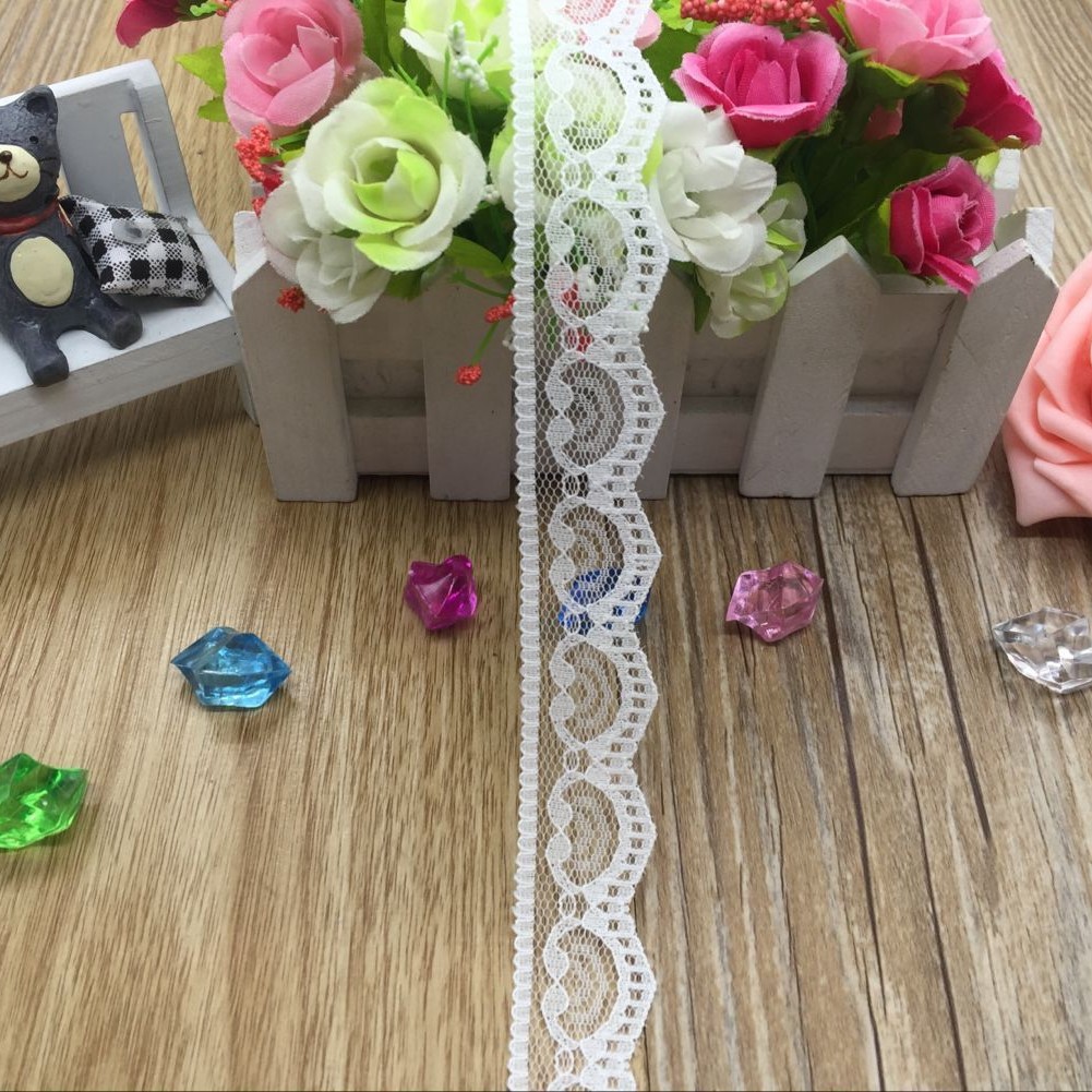 花边服装辅料现货供应无弹蕾丝花边 5002#  宽度2.5CM