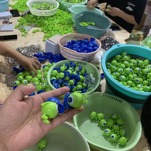 Big-eyed Keychain Pendant, One-eyed Girl Sound Monster Cute Cartoon Funny Valentine's Day Declaration Doll Gift