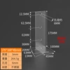 【Steel Right Angle Angle Code】175*100*45 3.0 Thick