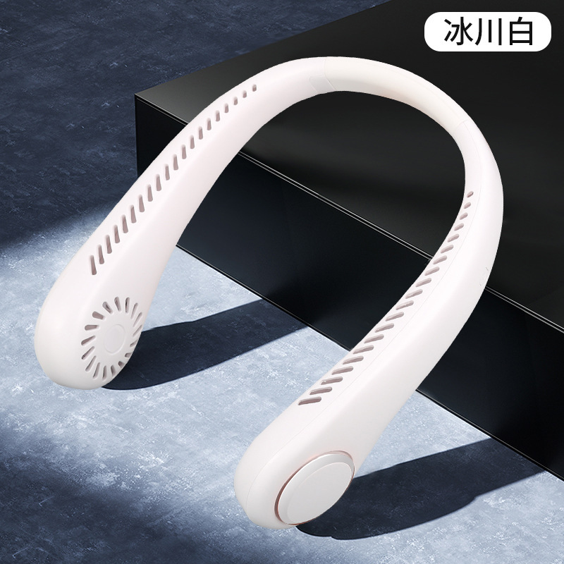首吊りファン USB 充電怠惰な葉のないファンサイレント強風ポータブルアウトドアスポーツファンギフト|undefined