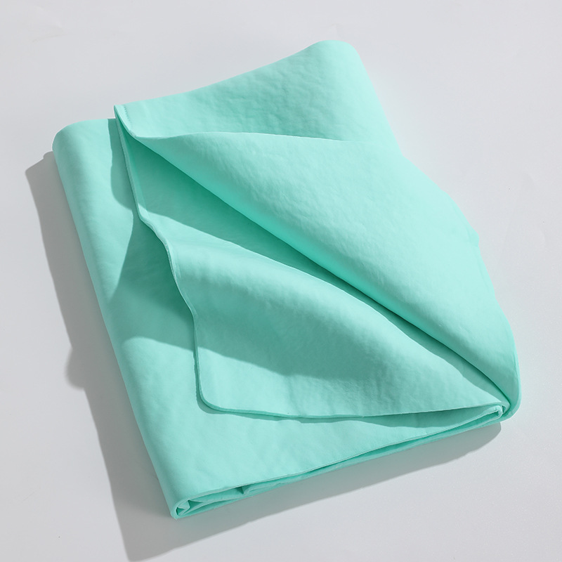 [Toalla absorbente para mascotas] Toalla de limpieza de baño para perros de grano liso Toalla de piel de ciervo para mascotas que absorbe agua y no se pega