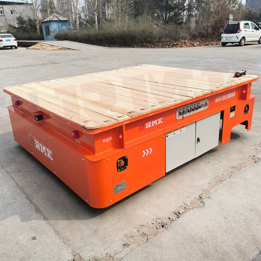 Электрический ровный вагон 20-тонный тележка с дистанционным управлением