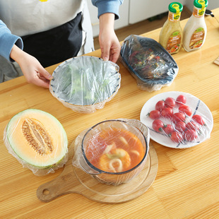 Disposable fresh-keeping cover manufacturers refrigerator food Anti-string flavor elastic food grade fresh-keeping film cover fresh-keeping bag food cover